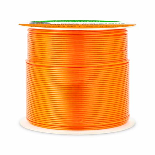 22 Gauge Orange Anodized Aluminum Craft Wire (100 Foot)