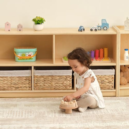 5 Compartment Wooden Storage Cabinet (5 Count)