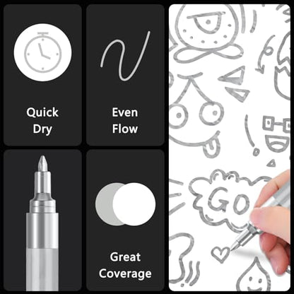 Acrylic Paint Pens (8 Count)