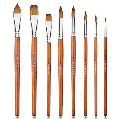 Sable Watercolor Brushes Professional