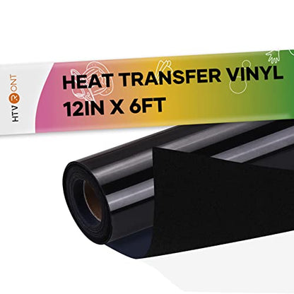 Black Flock HTV Vinyl