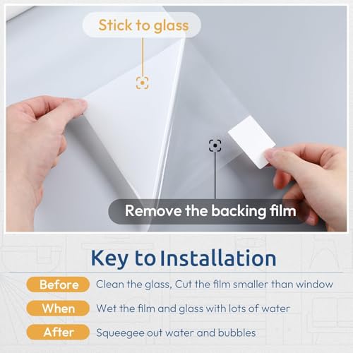 Frosted Glass Window Privacy Film