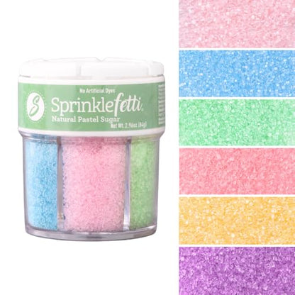 Dye Free Sugar Sprinkles (2.75 Ounce)