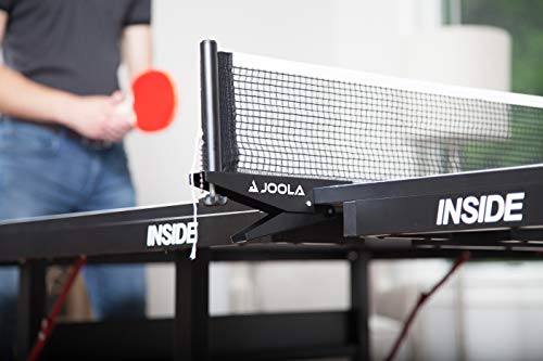Inside Professional MDF Indoor Table Tennis Table with Quick Clamp Ping Pong Net and Post Set
