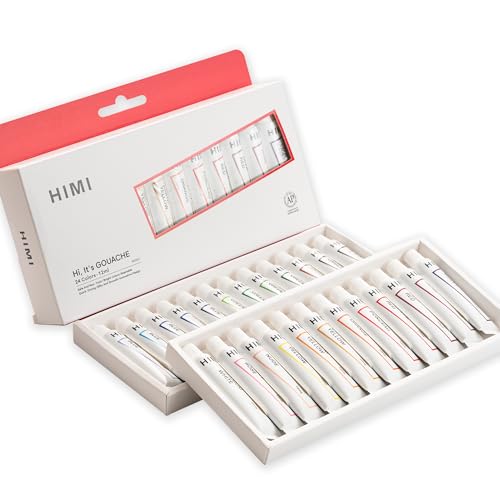 Gouache Paint Tube Set