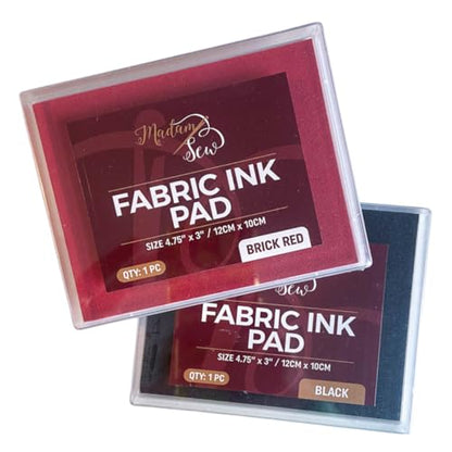 Permanent Fabric Ink Stamp Pad
