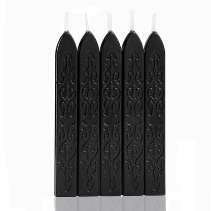12Pcs Sealing Wax Sticks with Wicks for Wax Seal Stamp (12 Count)