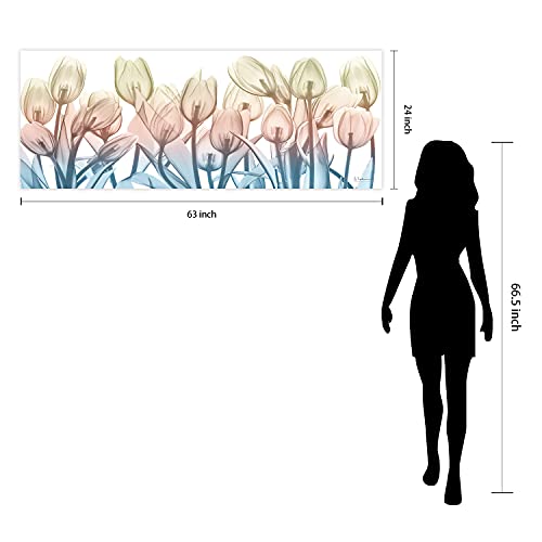 Frameless Free Floating Tempered Glass Panel Graphic Wall Art Ready to Hang