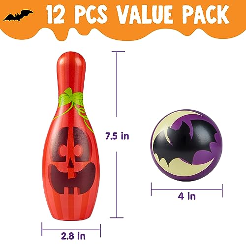 Halloween Foam Bowling Set for Kids Toys Party Supplies