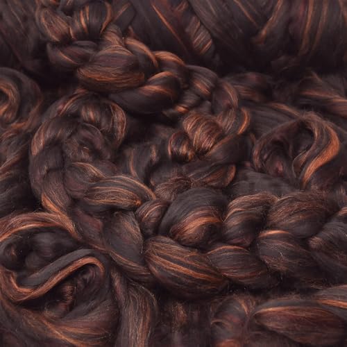 Merino Silk Luxe Tonal Designer Blend. Superfine Merino