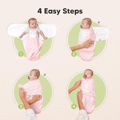 Newborn Swaddles with Zippers (3 Count)