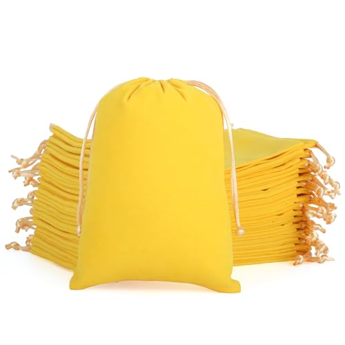 50Pcs Small Drawstring Gift Bags (465 Gram)