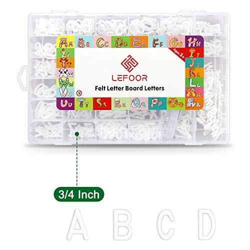 Letter Board Letters Only (698 Count)