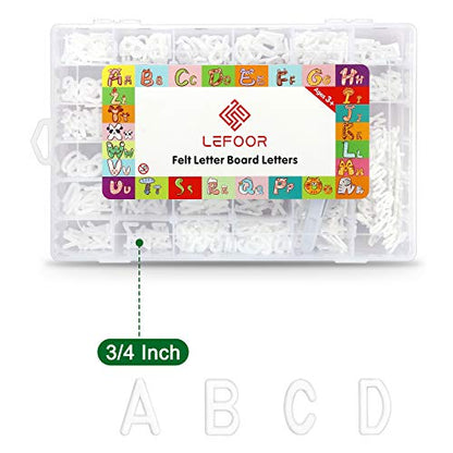 Letter Board Letters Only (698 Count)