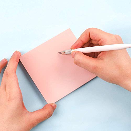 8 Pcs 2"x2" Pink Rubber Carving Blocks for Stamp Soft Rubber Crafts (8 Count)