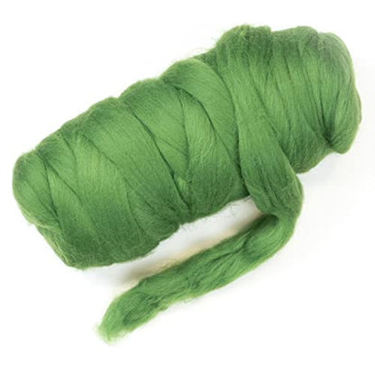 Colored Natural wool roving (16 Ounce)