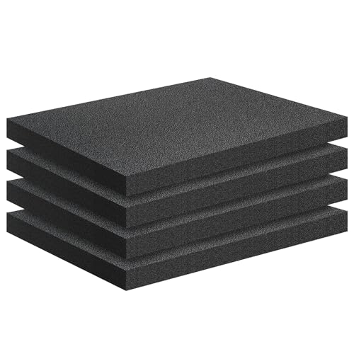 4 PCS Black Foam Padding (4 Count)