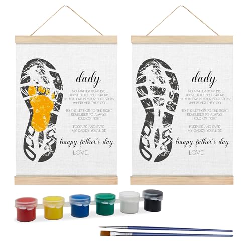 Fathers Day Footprint Art Kit