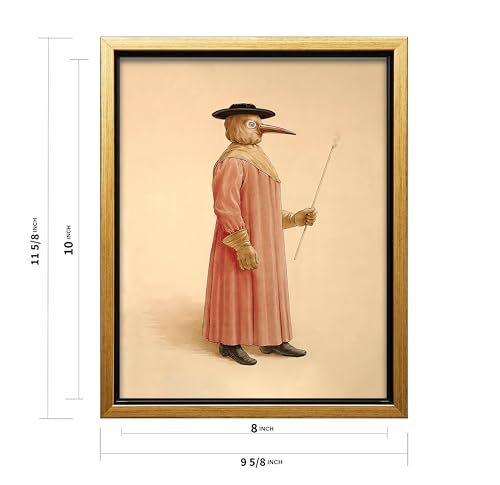 Vintage Plague Doctor Canvas