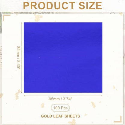 Gold Leaf Sheets for Art 3.7" x 3.4"