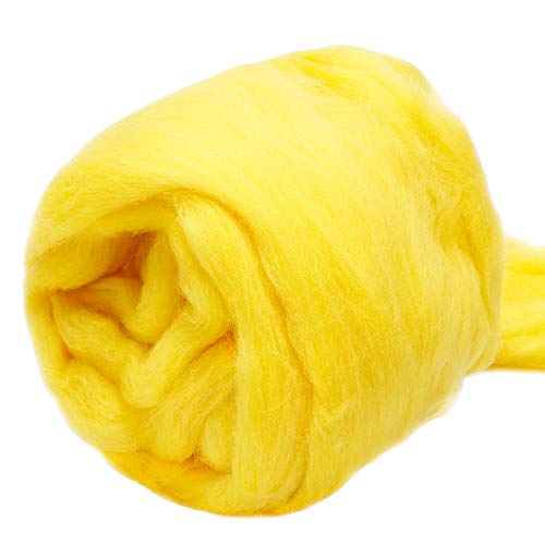 3.53oz Needle Felting Wool Roving Wool for Felting Wool Felting Supplies (3.5 Ounce)