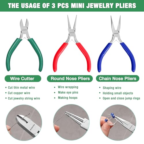 Jewelry Pliers Set (3 Count)