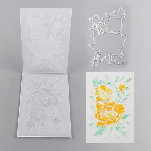 3D Embossing Folder and Metal Die Set for Card Making
