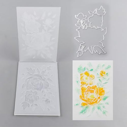 3D Embossing Folder and Metal Die Set for Card Making