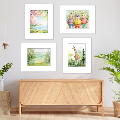 15 Pack White Picture Mats 20x16 for 11x14 Photos (15 Count)