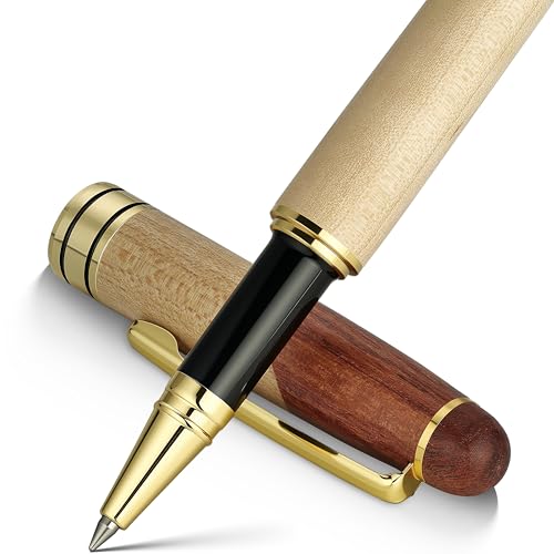 Luxury Wood Ballpoint Pen Writing Set