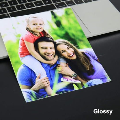 Photo Paper Resin Coated 4x6 In Glossy Photo Printer Paper 72lb (50 Count)