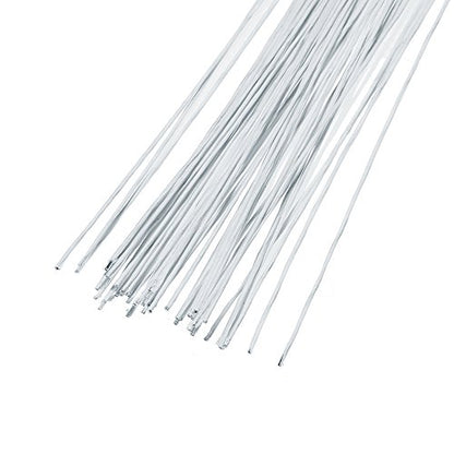 22 Gauge White Floral Wire 16 inch