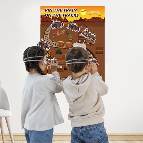 Train Party Games Supplies