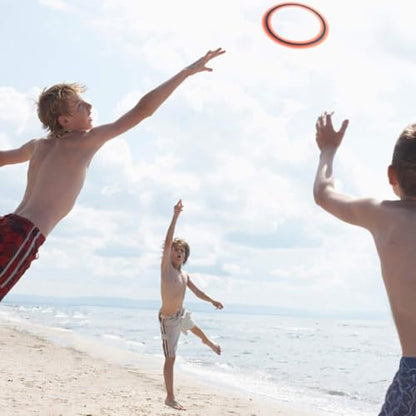 Flying Ring Disc for Age 4+ Kids Adults Beach Pool Toys (3 Count)