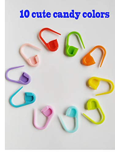60 Piece Crochet Knitting Markers (60 Count)
