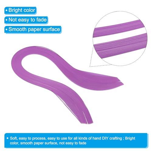 Quilling Strips Paper 600pcs 1.5mm 39cm Origami Paper Quilling Kits for Art DIY Hand Craft Christmas