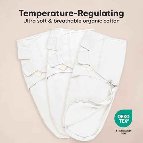 Newborn Swaddles with Zippers (3 Count)