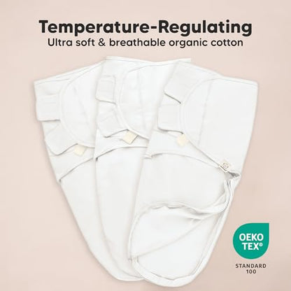 Newborn Swaddles with Zippers (3 Count)