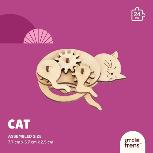 3D Wooden Puzzles for Kids Ages 8+ (5 Count)