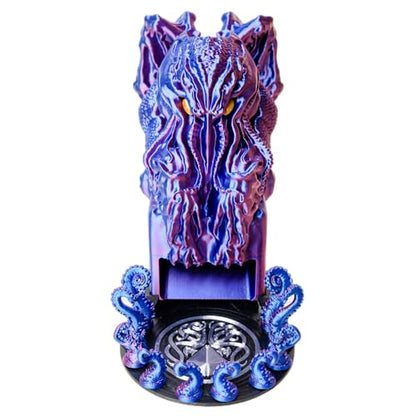 3D BEST Q Cthulhu DND D&D Dice Tower (7 Count)