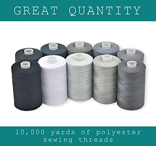 Gray Sewing Threads (30000 Foot)