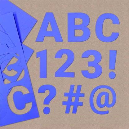 3 Inch Bulletin Board Letters & Numbers