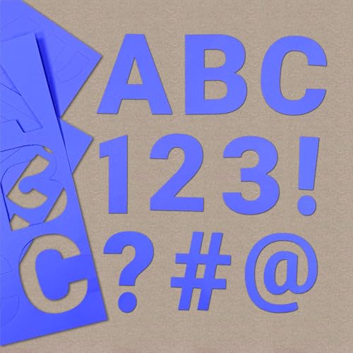 3 Inch Bulletin Board Letters & Numbers