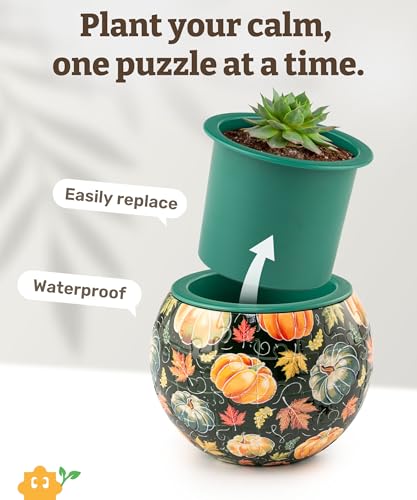 3D Puzzle Planter 80 Pieces