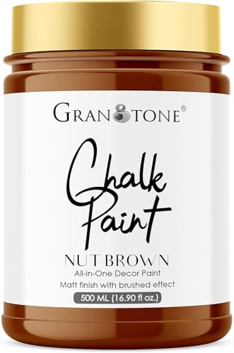 Chalk Paint Nut Brown 16 fl oz 500 ml (16 Fl Oz)