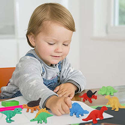 72 Pcs Animal Erasers for Kids (72 Count)