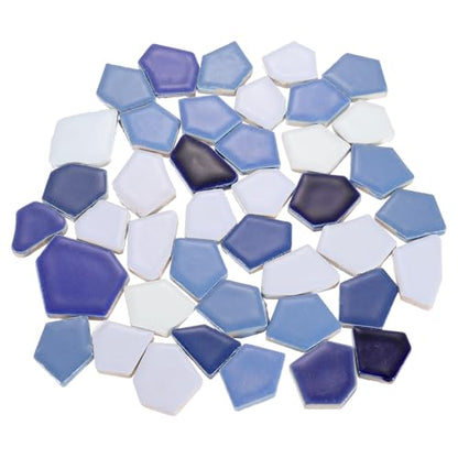 500g 1.1LB Irregular Ceramics Mosaic Tiles