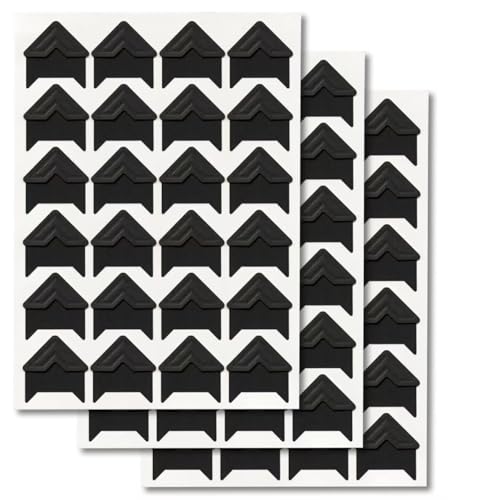 15 Sheets 360 Pcs Black Acid
