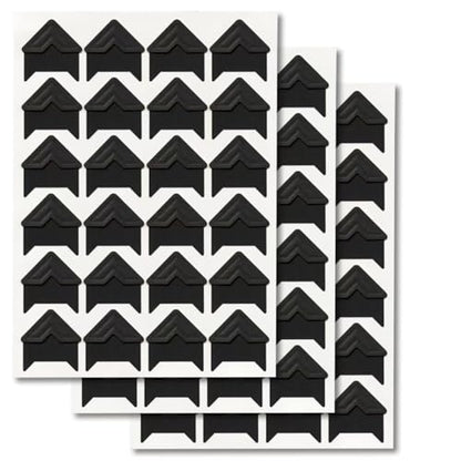 15 Sheets 360 Pcs Black Acid