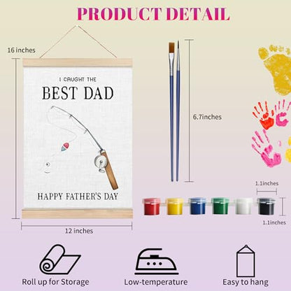 Fathers Day Footprint Art Kit